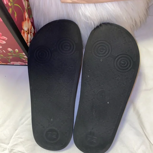 Gucci GG Blooms Supreme floral slide sandal - Picture 3 of 4